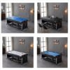 7FT 4IN1 Convertible Pool Table Green - Image 4