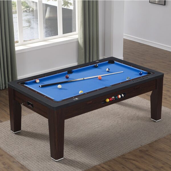 Challenger 6IN1 Pool Table | 7FT Ball Return - Image 3