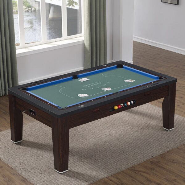 Challenger 6IN1 Pool Table | 7FT Ball Return - Image 5