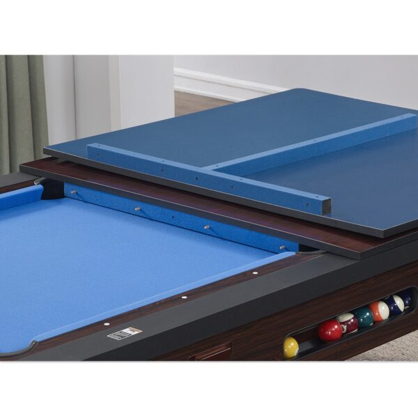 Challenger 6IN1 Pool Table | 7FT Ball Return - Image 6