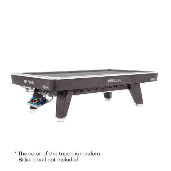 Rasson Acurra 9ft Slate Competition Billiard Table W/ Ball Return Track Free Accessaries Pool / Billiards / Snooker Table – Grey&grey - Image 9