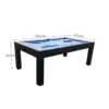 MACE 7FT MDF 4-IN-1 Convertible Multi-function Table Free Accessories Air Hockey/ Billiards Table/ Dining Table/ Table Tennis Table - Black&Blue - Image 6