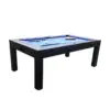 MACE 7FT MDF 4-IN-1 Convertible Multi-function Table Free Accessories Air Hockey/ Billiards Table/ Dining Table/ Table Tennis Table - Black&Blue - Image 2