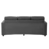 Oikiture Sofa Lounge Set Modular Couch 3 Seater Drawers Ottoman Storage Velvet - Image 8