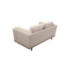 3+2+1 Seater Sofa Beige Fabric Lounge Set for Living Room Couch with Wooden Frame - Image 7