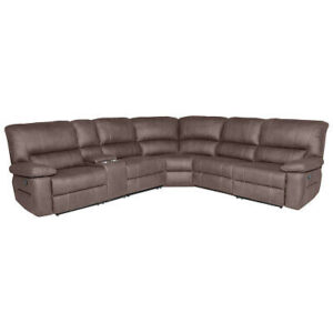 VERNON Rhino Fabric Modular Corner Recliner Sofa