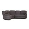 VERNON Rhino Fabric Modular Corner Recliner Sofa Settee Couch 4-Seater Coffee - Image 4
