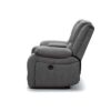 OFFO Captain 7 Seater Corner Modular Rhino Suede Electric Recliner Lounge Latte - Image 8