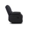 OFFO Captain 7 Seater Corner Modular Rhino Suede Electric Recliner Lounge Latte - Image 13