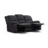 OFFO Captain 7 Seater Corner Modular Rhino Suede Electric Recliner Lounge Latte - Image 22