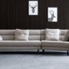 3 SEATER LOUNGE SOFA SPECIAL ARC CHAISE CORNER FABRIC MODULAR COUCH BRAND NEW - Image 3