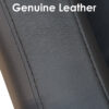 Modern 2, 3 & 3+2 Seater Genuine Leather Sofa Set Lounge Couch Black, Grey, Tan - Image 6