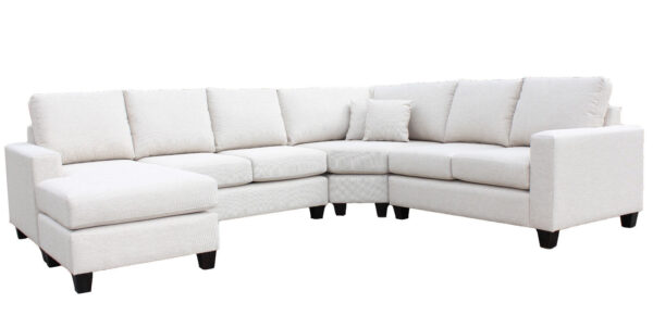 Australian Made Cosmo 7 seater Fabric Chaise Modular Sofa Lounge Couch