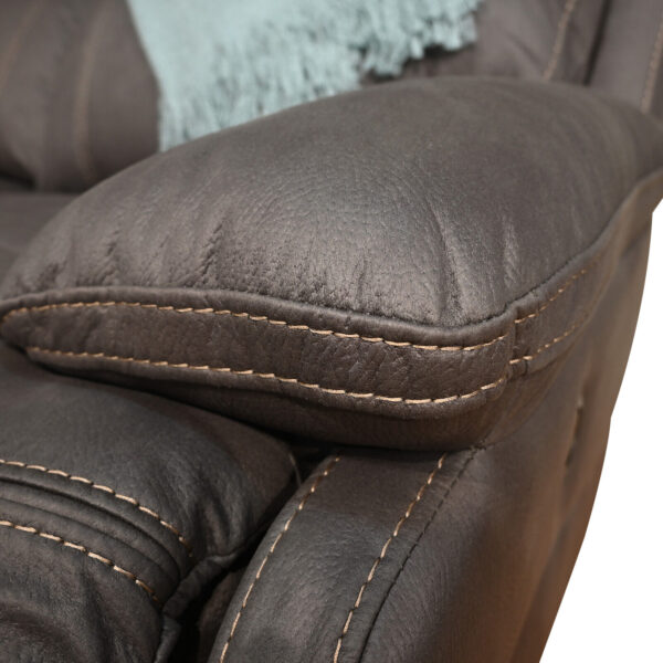 Modern Super Fabric Corner Electric Recliners Sofa Couch Sectional Suite Lounge - Image 6