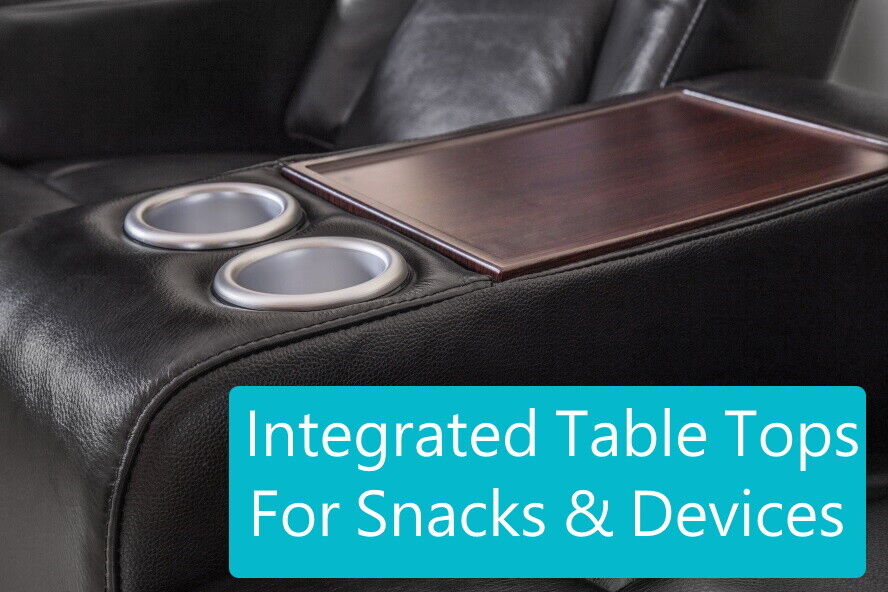 3 Seater Home Theatre Recliner Leather Lounge Media Room Cinema Seating Chairs 5 3 Seater Home Theatre Recliner Leather Lounge Media Room Cinema Seating Chairs - Image 5