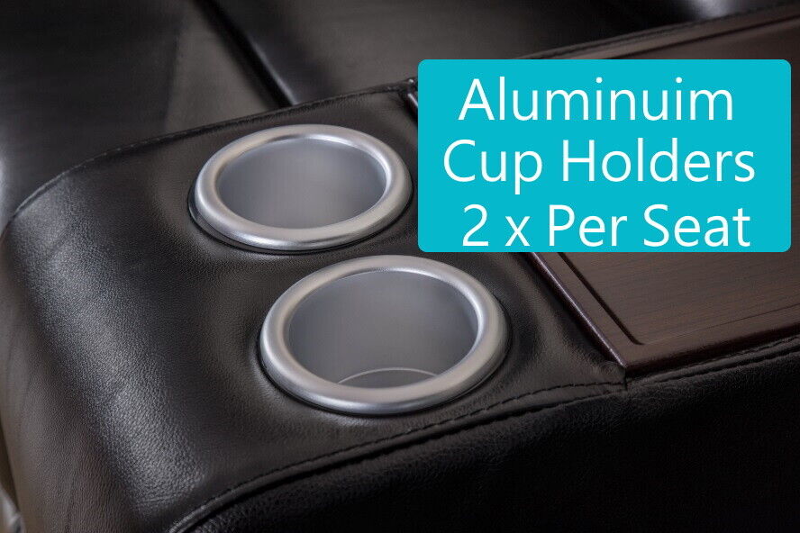 3 Seater Home Theatre Recliner Leather Lounge Media Room Cinema Seating Chairs 7 3 Seater Home Theatre Recliner Leather Lounge Media Room Cinema Seating Chairs - Image 7