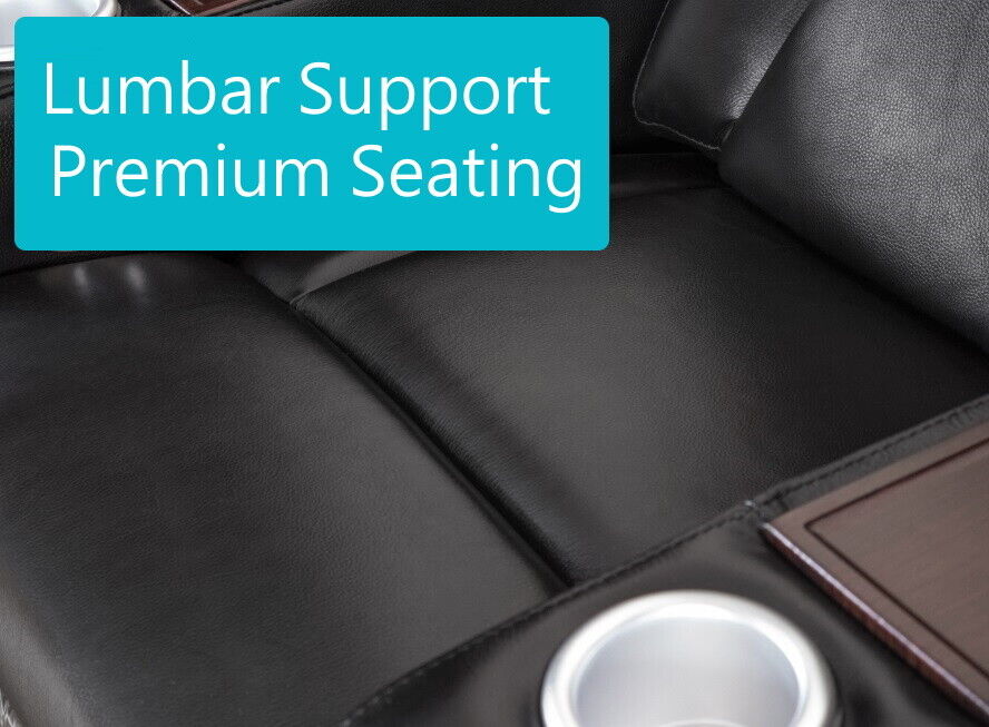 3 Seater Home Theatre Recliner Leather Lounge Media Room Cinema Seating Chairs 8 3 Seater Home Theatre Recliner Leather Lounge Media Room Cinema Seating Chairs - Image 8