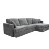 ASQUITH 2 Seater Fabric Lounge Sofa with RHF Chaise – Licorice - Image 2