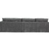 ASQUITH 2 Seater Fabric Lounge Sofa with RHF Chaise – Licorice - Image 4
