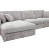 ASQUITH 2 Seater Fabric Lounge Sofa with LHF Chaise – Slate - Image 2