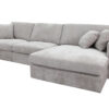 ASQUITH 2 Seater Fabric Lounge Sofa with RHF Chaise – Slate - Image 4