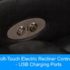 4 Seater Electric Home Theatre Recliner Lounge Cinema Chair Media Room Furniture - Image 2