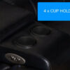 4 Seater Electric Home Theatre Recliner Lounge Cinema Chair Media Room Furniture - Image 3