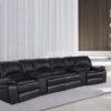 4 Seater Electric Home Theatre Recliner Lounge Cinema Chair Media Room Furniture - Image 11