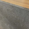 KERAN Office Reception Desk Counter 2.44M Right Panel Walnut & Carbon Grey - Image 7