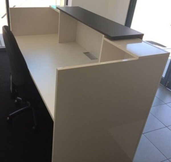 Sorrento Reception Counter Reception Desk Salon Office Desk Furniture - Image 3