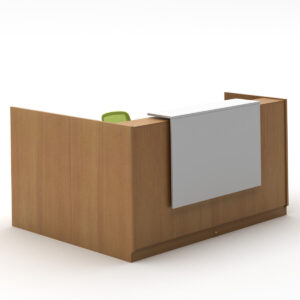 OPAL Reception Counter Office Reception desk With Return 1800