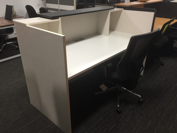 OPAL Reception Counter Office Reception desk With Return 1800 - Image 3