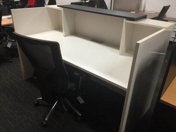 OPAL Reception Counter Office Reception desk With Return 1800 - Image 4