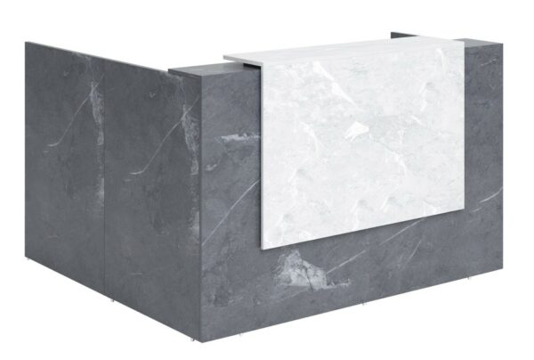 Sorrento Reception Counter Reception Desk Salon Office Desk Furniture - Image 4