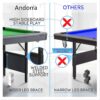 6FT Foldable Pool Table-Andorra | No Assembly Required - Image 10