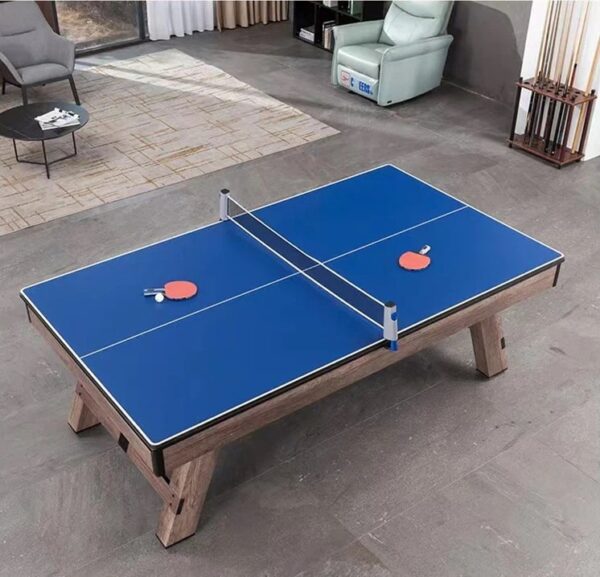 Hepburn Dining Pool Table - 8FT 3IN1 Blue - Image 5