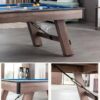 Hepburn Dining Pool Table - 8FT 3IN1 Blue - Image 7