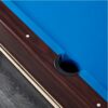 7FT 4IN1 Convertible Pool Table Walnut Blue or Green Felt - Image 6