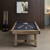 Hepburn Dining Pool Table - 8FT 3IN1 Black - Image 2