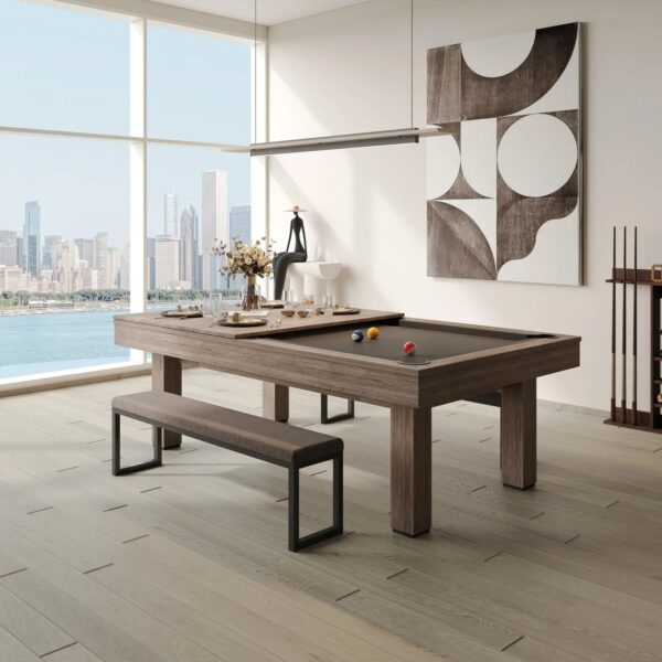 Onida Dining Pool Table - 3IN1 8FT - Image 2