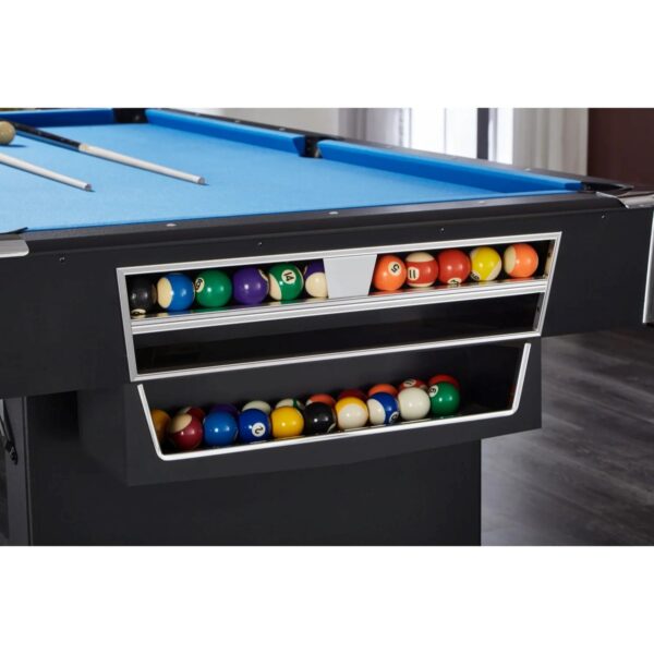 Winner 2 IN 1 8FT Foldable Pool Table - Ball Return Function - Image 10