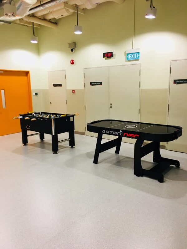 6FT Foldable Air Hockey Table With Wheels - Image 7