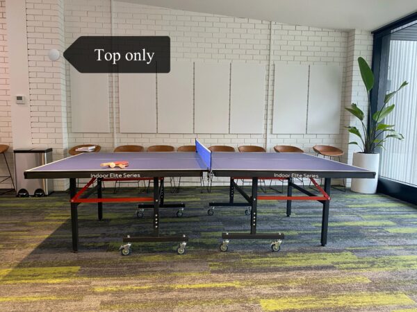 16mm Standard Ping Pong Table Tennis Top for Pool Billiard Table w Bats Balls - Image 3