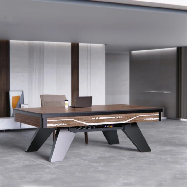 Cooma Dining Office Pool Table-8FT 3IN1 - Image 2