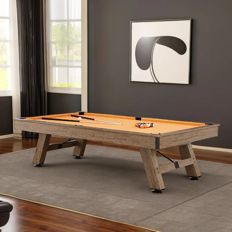 Hepburn Dining Pool Table-7FT 3IN1-Orange