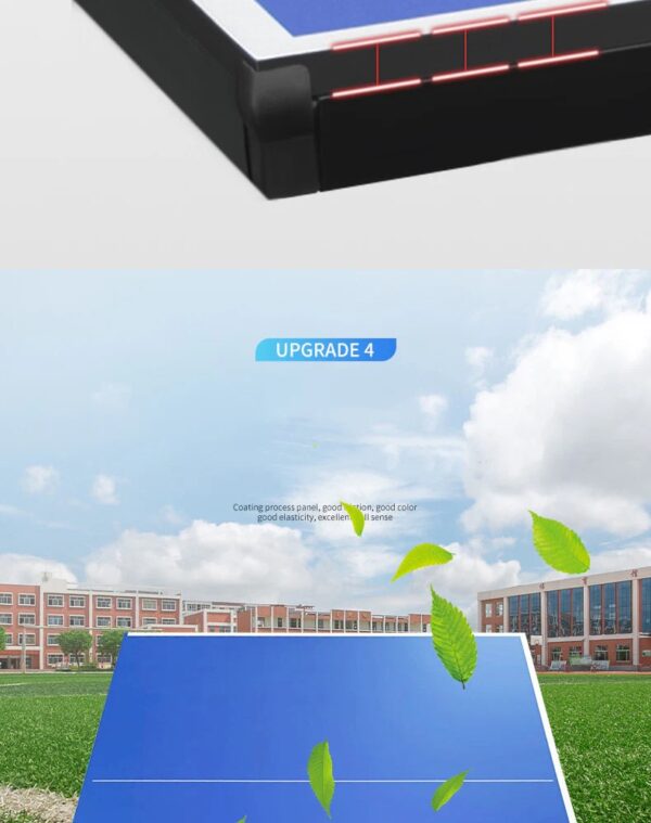 16mm Standard Ping Pong Table Tennis Top for Pool Billiard Table w Bats Balls - Image 9