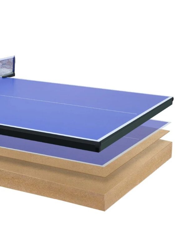 19mm Standard Ping Pong Table Tennis Top for Pool Billiard Table w Bats Balls - Image 7