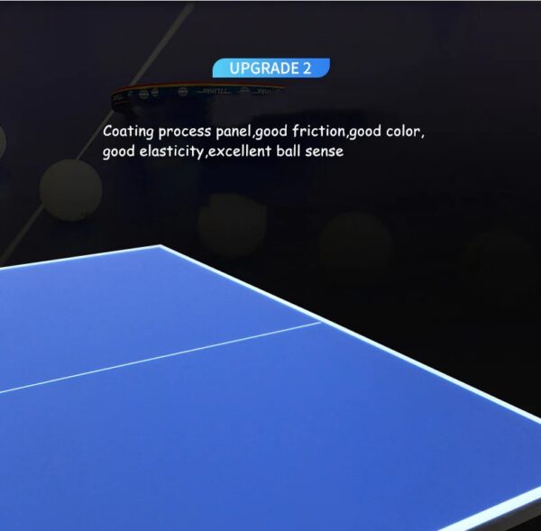 19mm Standard Ping Pong Table Tennis Top for Pool Billiard Table w Bats Balls - Image 8