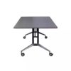 New Rapidline Rapid Edge Folding Boardroom Table 2.4m Driftwood - Image 4