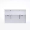 Office Furniture Classic Reception Counter Reception Desk White Side Panel - Image 2